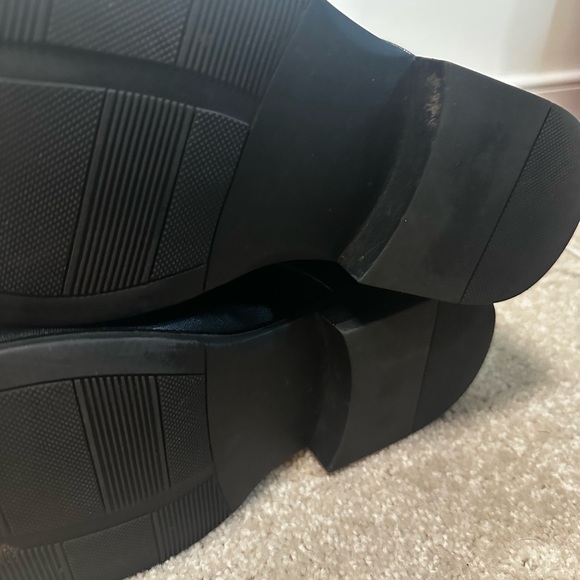 Alfani Adam Black Square Toe Cap Toe Oxford Dress Shoes Men’s 12M - Picture 9 of 10